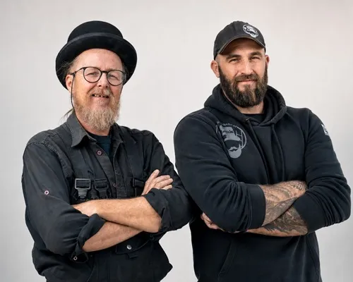 Rauchfangkehrermeister Robert und Timo Lenk